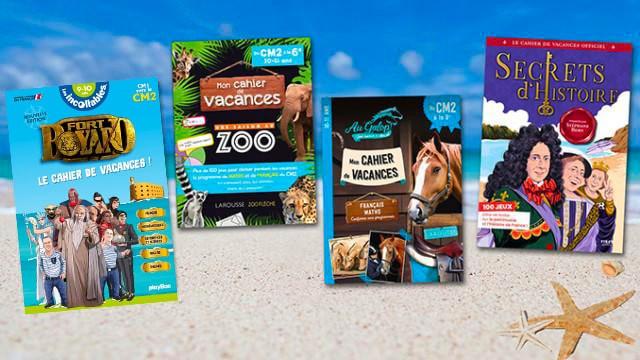 Visuel Opération "Cahiers de vacances"